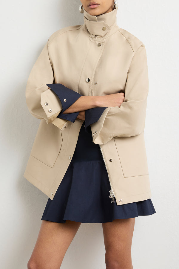 The Celine Jacket in Light Khaki