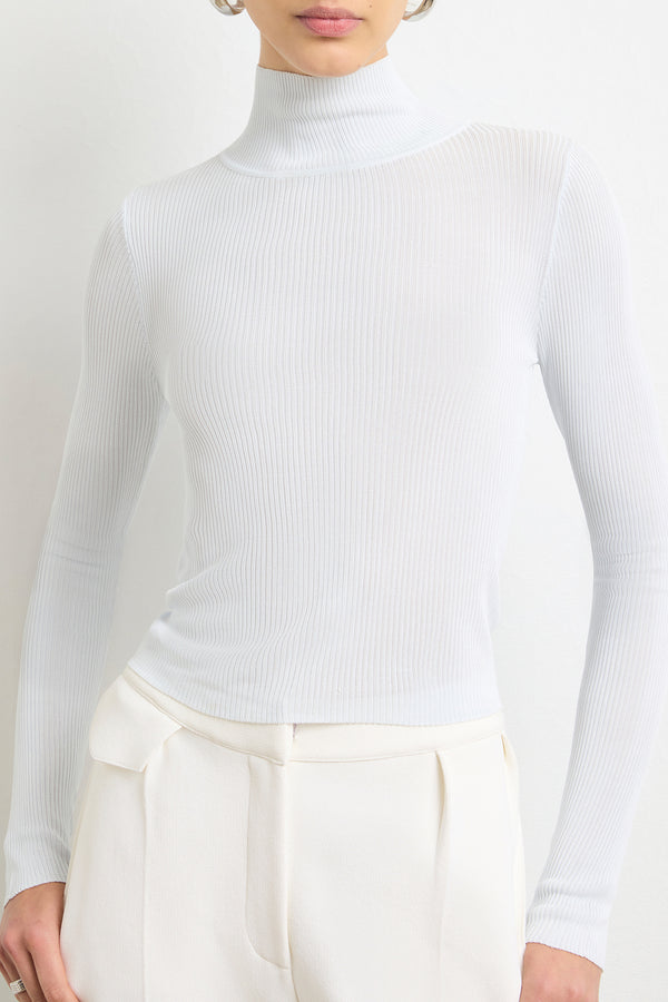 The Cooper Turtleneck in Ice Melt