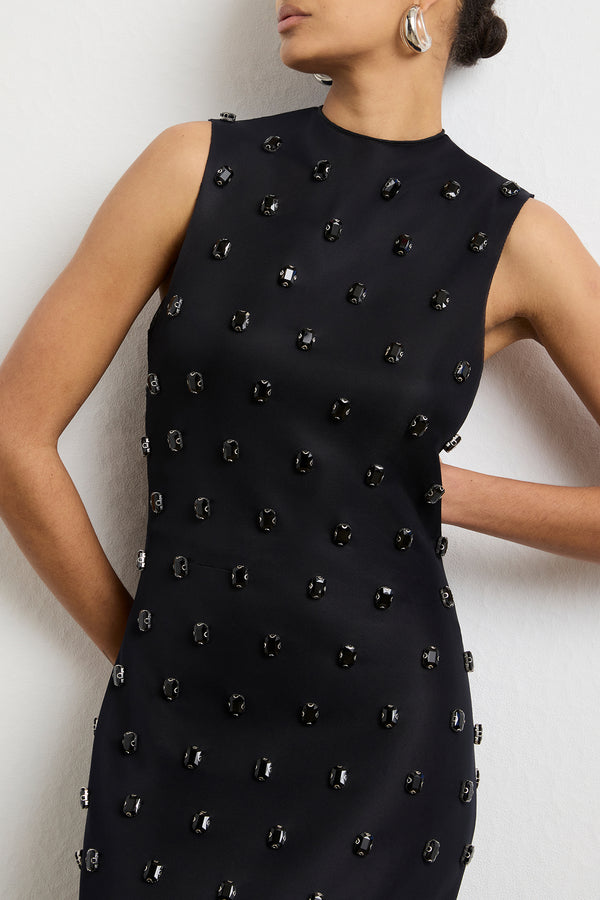 The Denyse Dress in Black