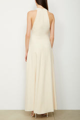 The Banks Dress in Ivory