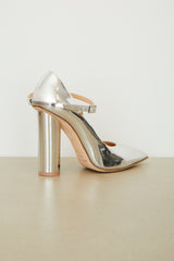 The Mary Jane in Patent Leather Silver