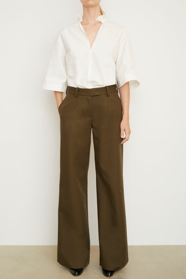 The Tenley Trouser in Olive