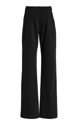 The Anderson Relaxed Trouser W/ Slant Pockets in Black