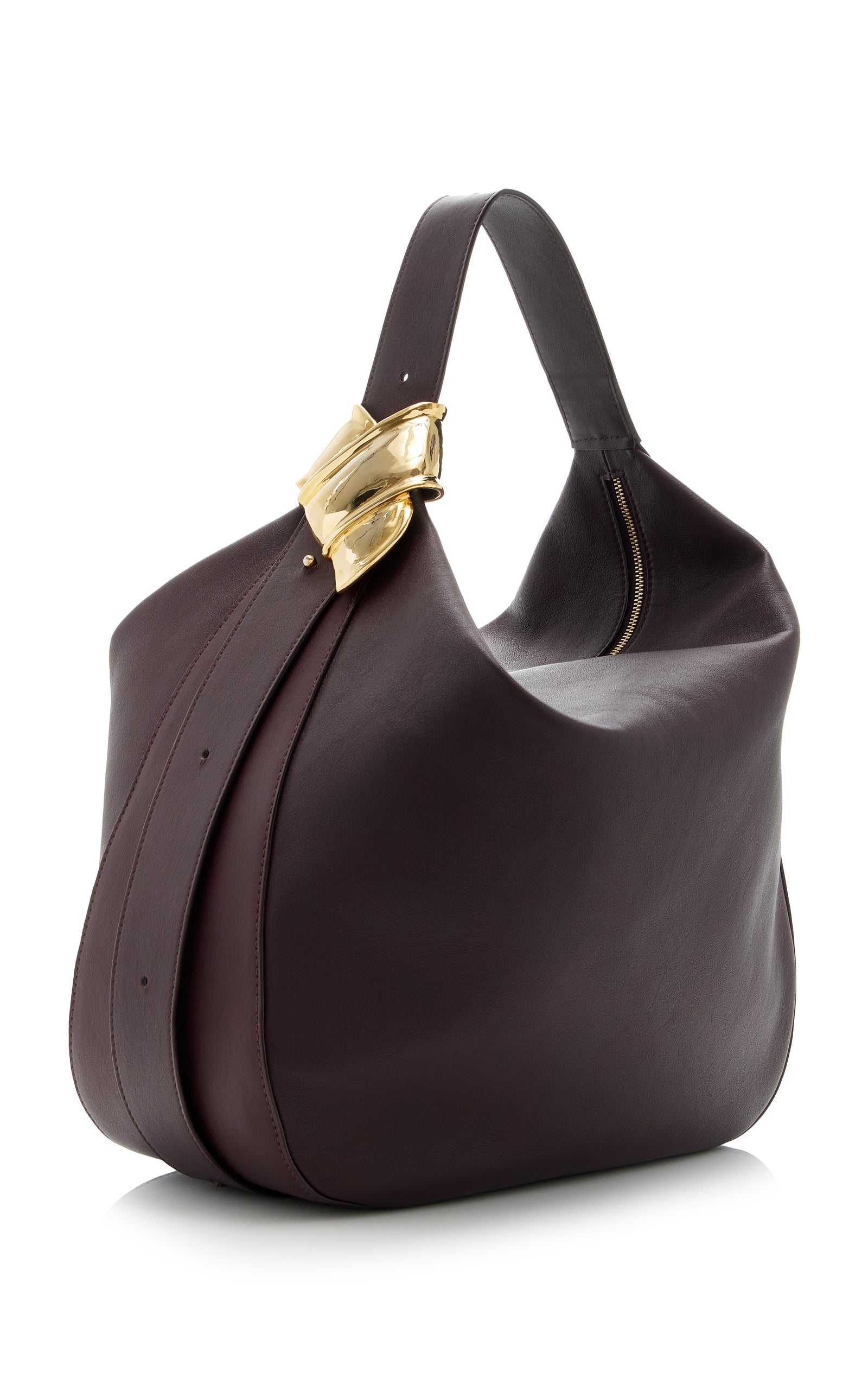 Leather hobo purse best sale